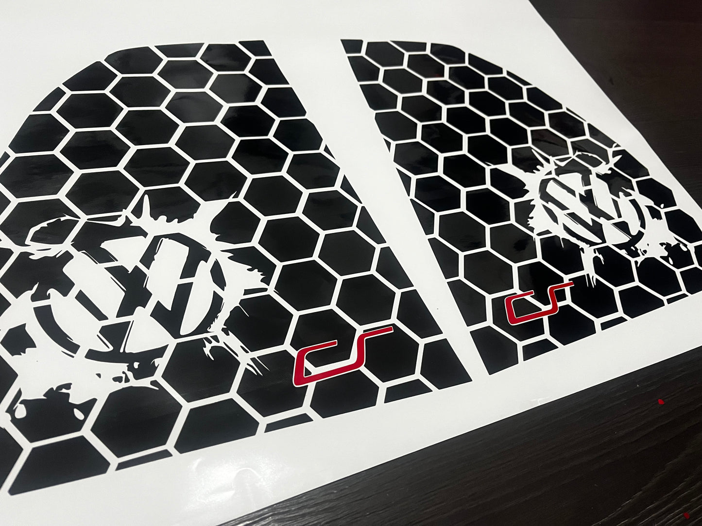 Volkswagen Golf MK5-7 Club Sport Honey Comb Side Window Stickers