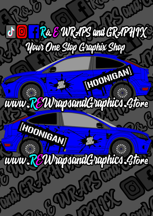 Hoonigan Graphic Kit