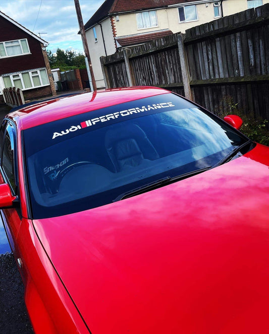 44DED4A3-8843-4B23-BE96-46CBF01109E3 - R&E Wraps and Graphics LTD - Audi Performance Sunstrip - audi performance, audi performance sunstrip, Audi sunstrip, Audi sunstrips, sunstrips