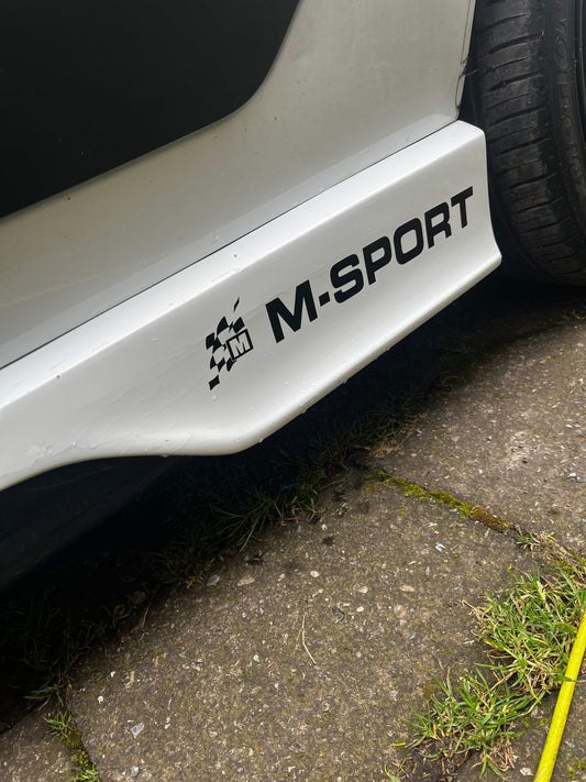 45122525-58BC-4507-9921-C08F4309D2D9 - R&E Wraps and Graphics LTD - Ford M-Sport Side Skirt Stickers - ford focus st stickers, MS-RT, st mup flap, st stickers
