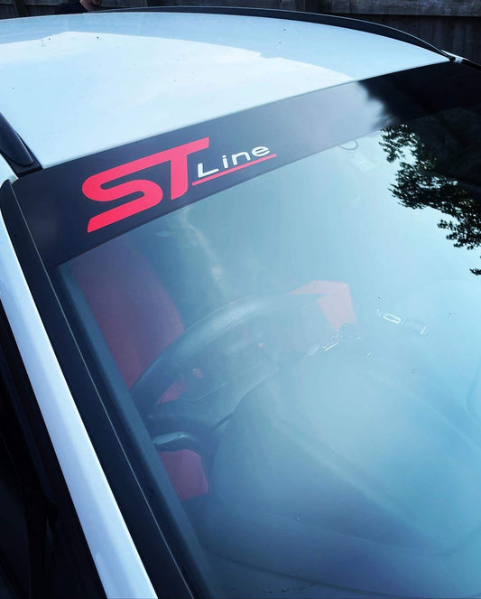 48DC6A4D-B514-4157-87D9-EBBB563972CF - R&E Wraps and Graphics LTD - Ford ST Line Sunstrip - Ford Focus ST, st line, st line sunstrip, sunstrips