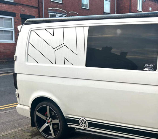 4D299658-DB0B-41AB-A45F-DC48131088FA - R&E Wraps and Graphics LTD - Volkswagen T5 Panel Decals x2 - side panel, Volkswagen, volkswagen t5, volkswagen transporter, vw