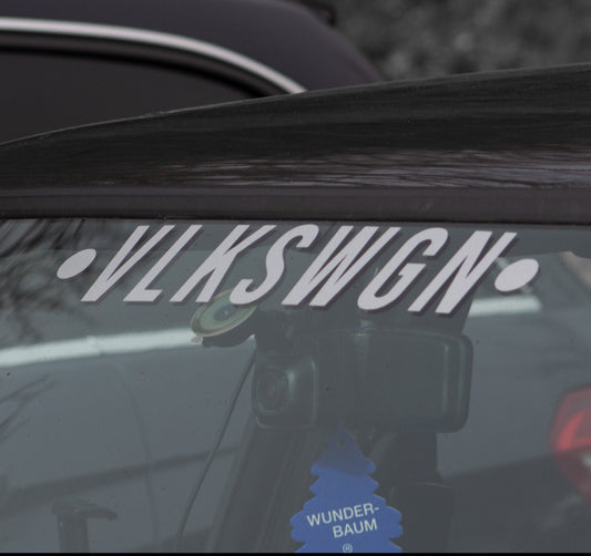 Volkswagen Window Sticker