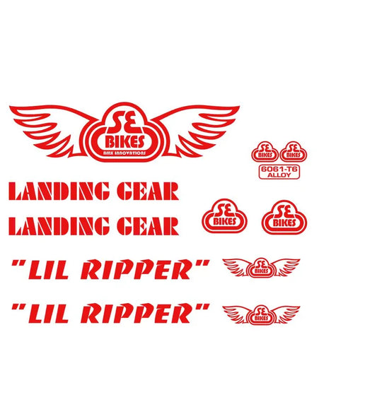 5192F6C2-D4E7-4C02-8E28-013243753148 - R&E Wraps and Graphics LTD - SE RACING PK Ripper “Lil Ripper” Frame Sticker kit - Landing gear, Pk ripper, Se racing
