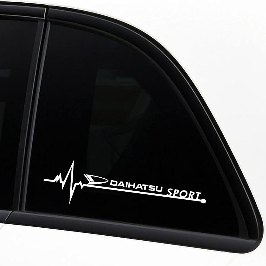 Daihatsu Sport Side Window Stickers