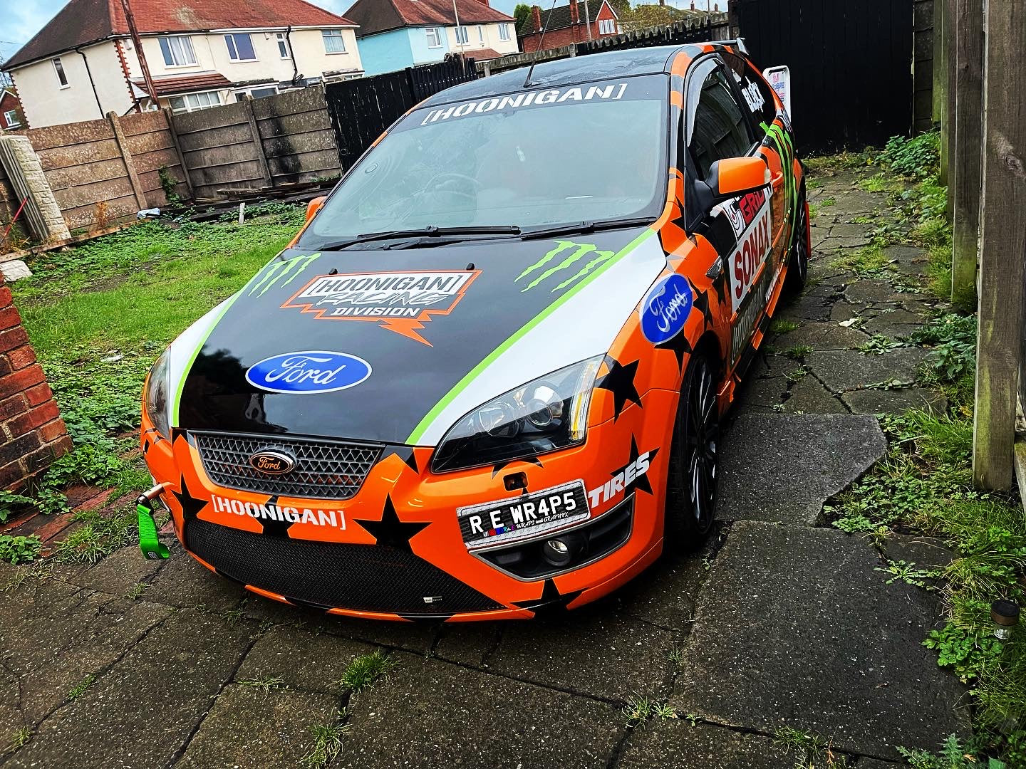 Ford Focus mk2 ST/RS Monster Energy 43 Graphic Kit