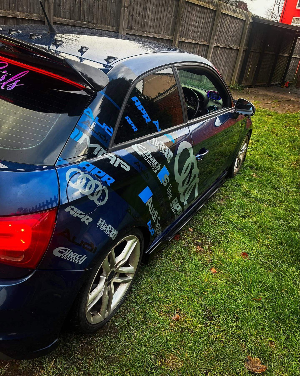 597851099_18494607148076211_9037860282231717742_n - R&E Wraps and Graphics LTD - Audi Graphic Kit 2 - airtec, airtec graphic kit, AIRTEC motorsport, Audi graphic kits, audi RS, Audi s line, Audi s1, graphic kits
