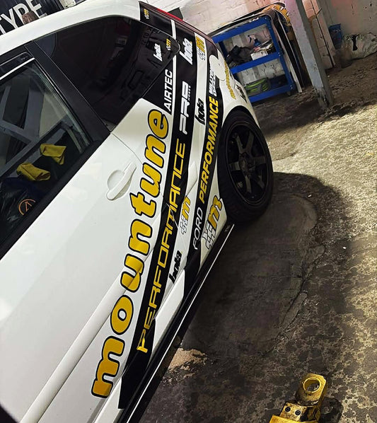 Ford Fiesta Mountune Graphic Kit