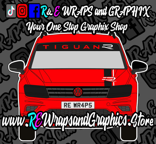5A5F5B30-BA19-4773-9E67-3297D11A2D45 - R&E Wraps and Graphics LTD - Volkswagen Tiguan R Sunstrip & R Bonnet Stripe Bundle - Bonnet stripe, bonnet stripes, sunstrips, Tiguan R, Tiguan r bonnet stripe, Tiguan r performance, Tiguan r performance sunstrip, Tiguan r sunstrips, Volkswagen, volkswagen performance, volkswagen performance sunstrip, volkswagen sunstrip, volkswagen t5, Volkswagen tiguan r performance, Volkswagen Tiguan R Sunstrip, Volkwagen Tiguan R