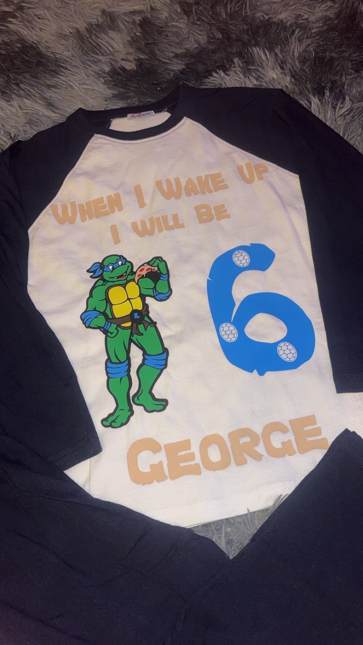 Teenage Mutant Ninja Turtles Birthday Pyjamas | When I Wake Up I’ll Be