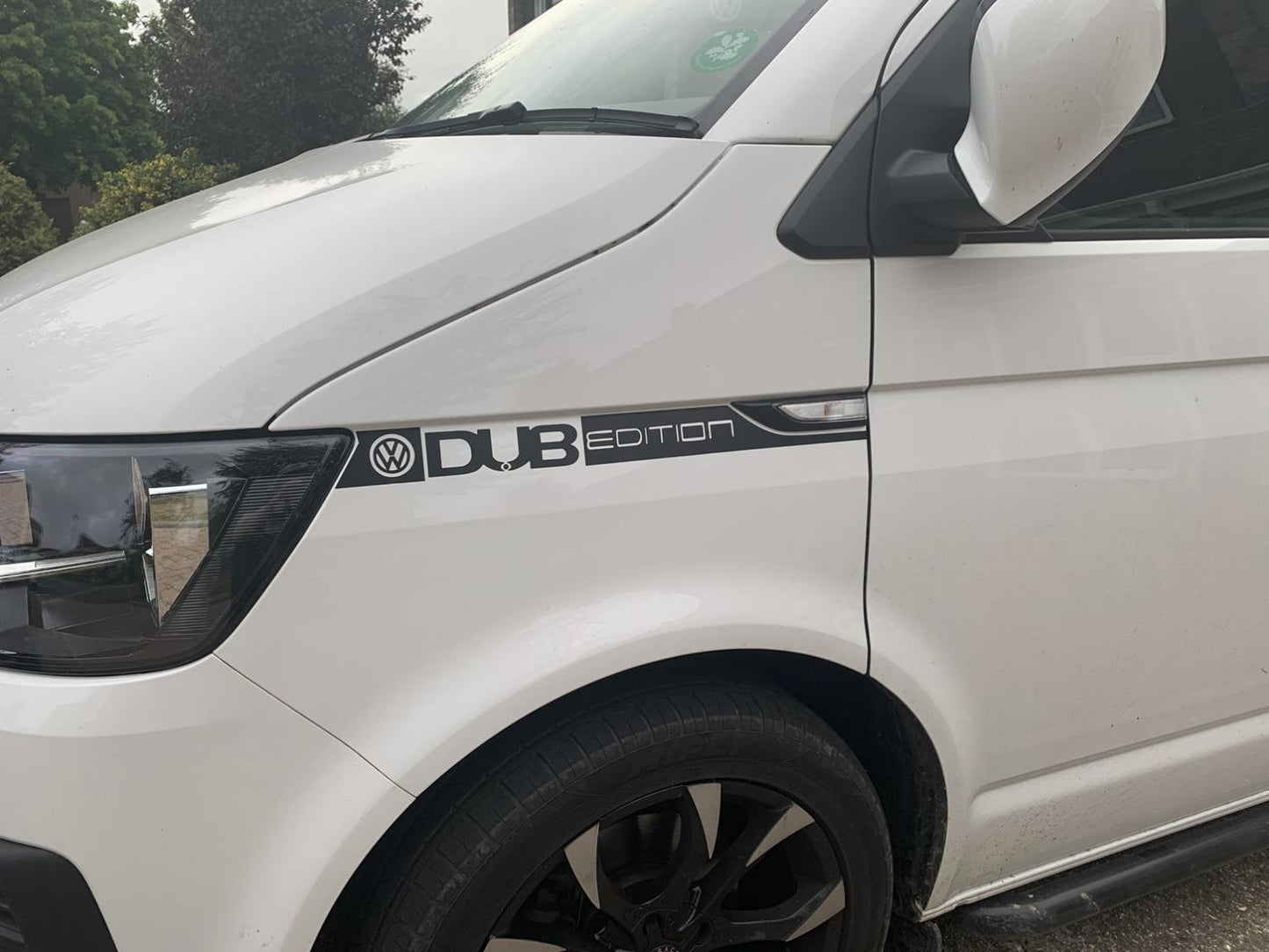 Volkswagen T5/T6 Transporter Side Wing Decals Dub Edition