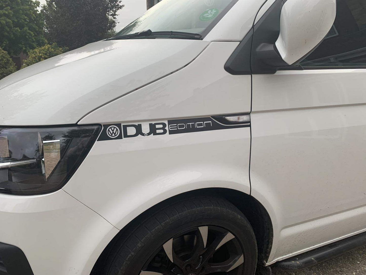 Volkswagen T5/T6 Transporter Side Wing Decals Dub Edition