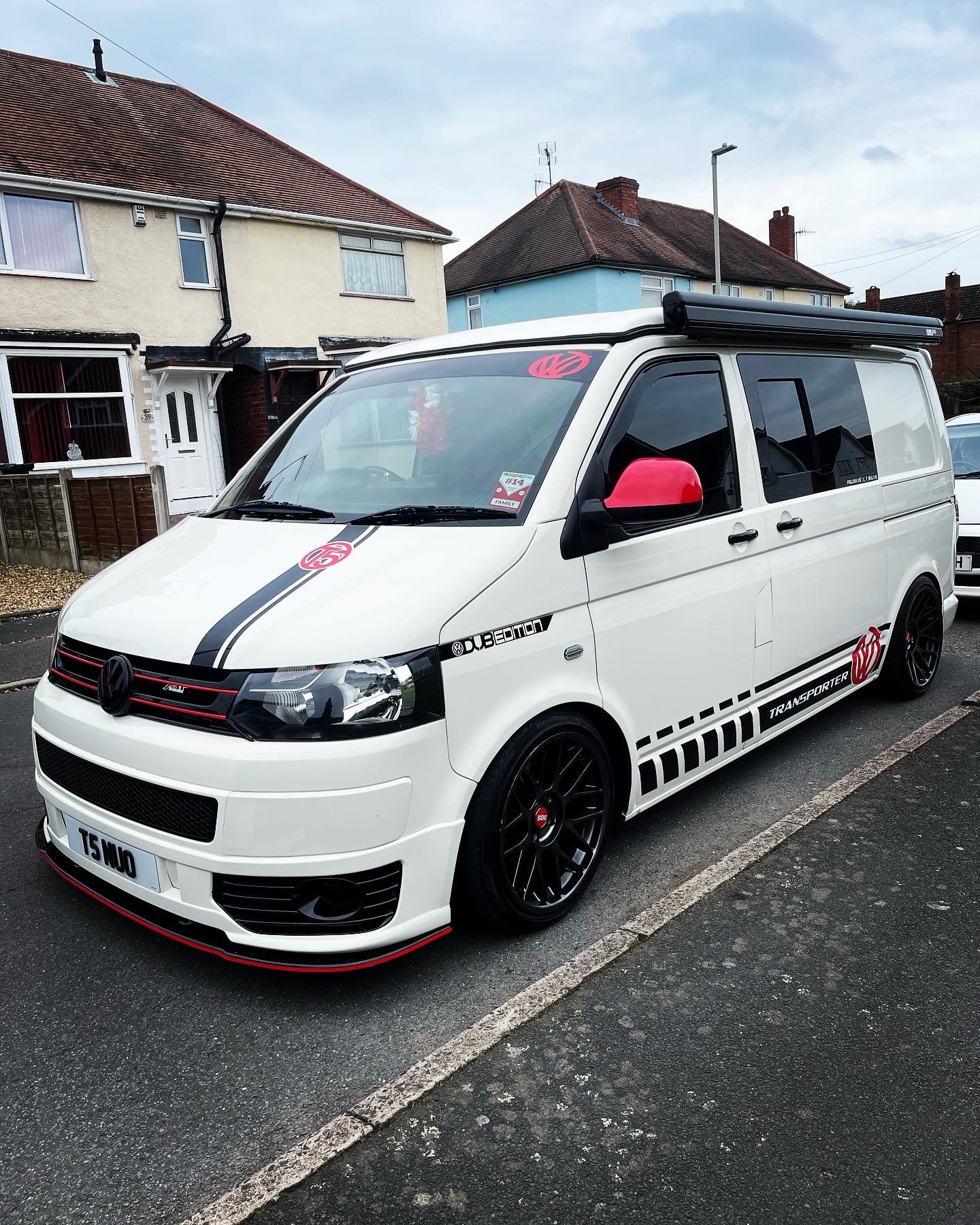 Volkswagen Dub Edition T5 Transporter Side Wing Decals