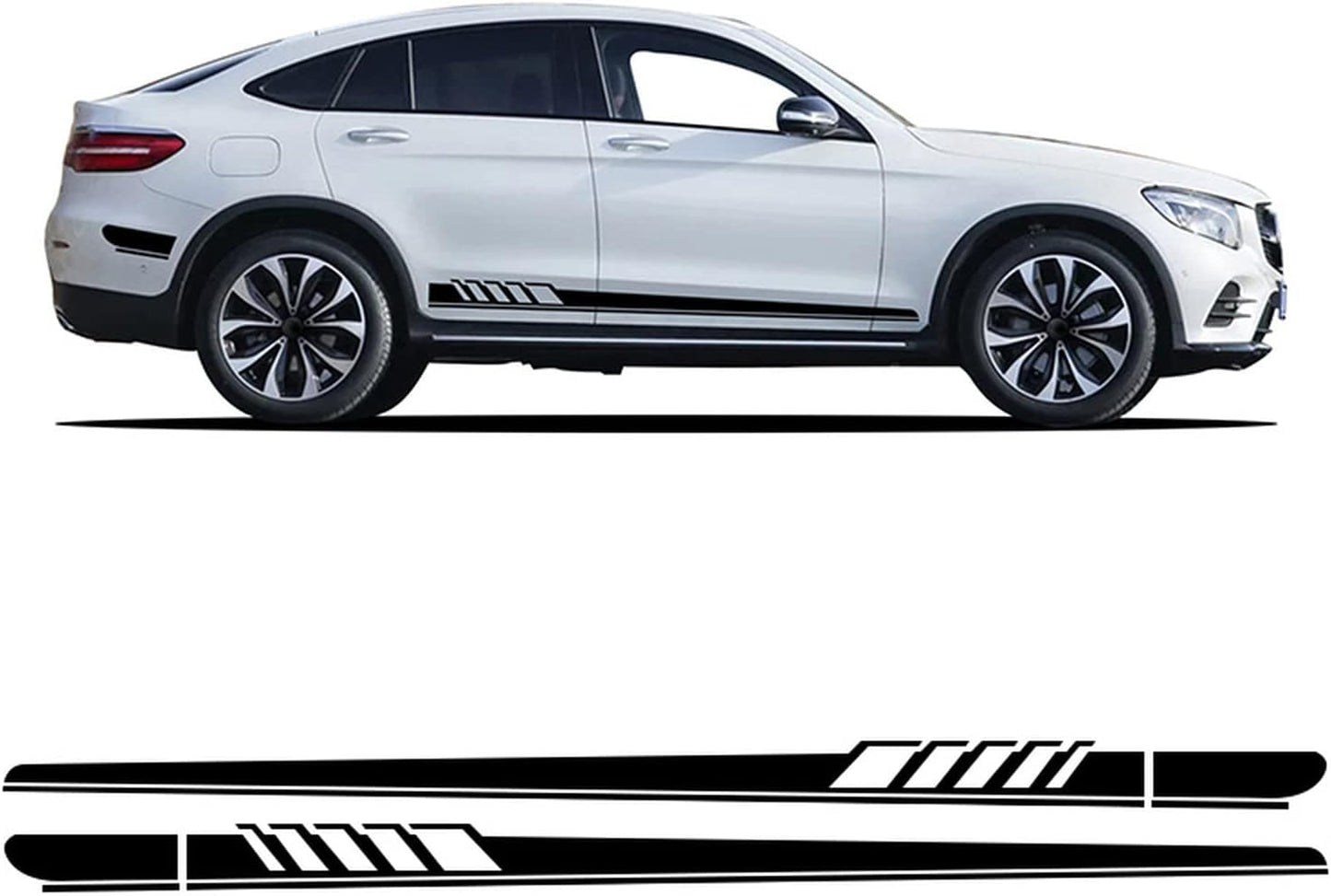 Mercedes Benz GLC Side Stripes