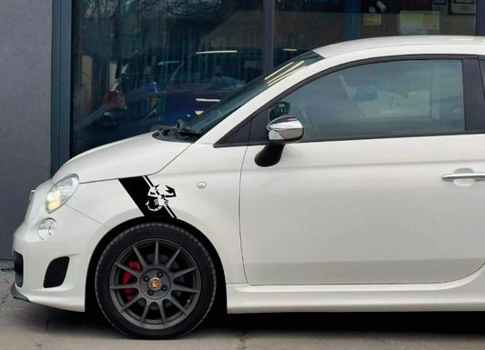 Fiat 500 Abarth Side Decals
