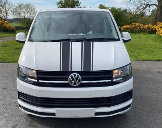 6492231F-1C2B-41D5-B139-EDA6FFEE9A8F - R&E Wraps and Graphics LTD - Volkswagen T4/T5/T6 Bonnet Stripes - bonnet decals, bonnet Stickers, Bonnet stripe, campervan, t5, volkswagen t5