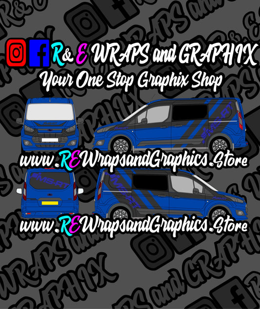 Ford Transit Connect MS-RT Graphic Kit
