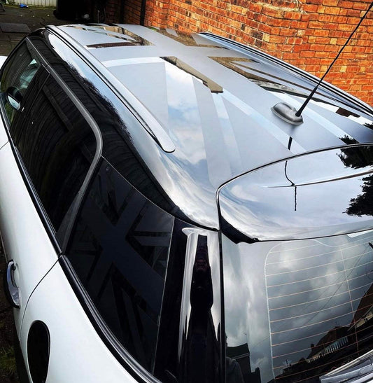 75940079-311D-4A89-A78B-D257F0DCA7CF - R&E Wraps and Graphics LTD - Mini Cooper Union Jack Roof Graphic - cooper, mini, Mini Cooper, roof flag, Union Jack