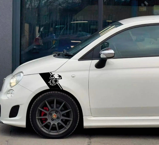 Fiat 500 Abarth Side Decals