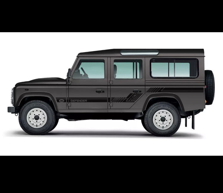 Land Rover Defender 110 Oxford Side Stripes