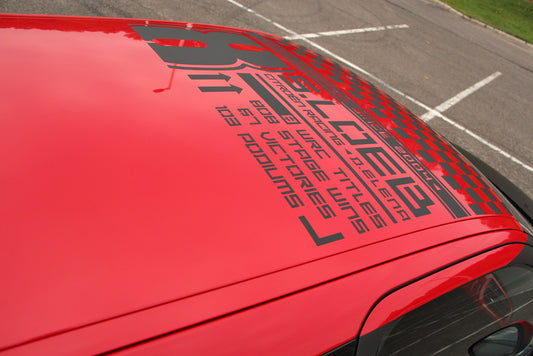 Citroen DS3 Racing Sébastien Loeb Limited Edition Roof Graphics