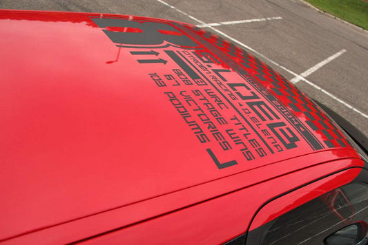 77063_source - R&E Wraps and Graphics LTD - Citroen DS3 Racing Sébastien Loeb Limited Edition Roof Graphics - Chequered, citroen, DS3, racing, roof graphics, Sébastien Loeb