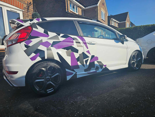 Ford Fiesta Urban Camo Graphic Kit