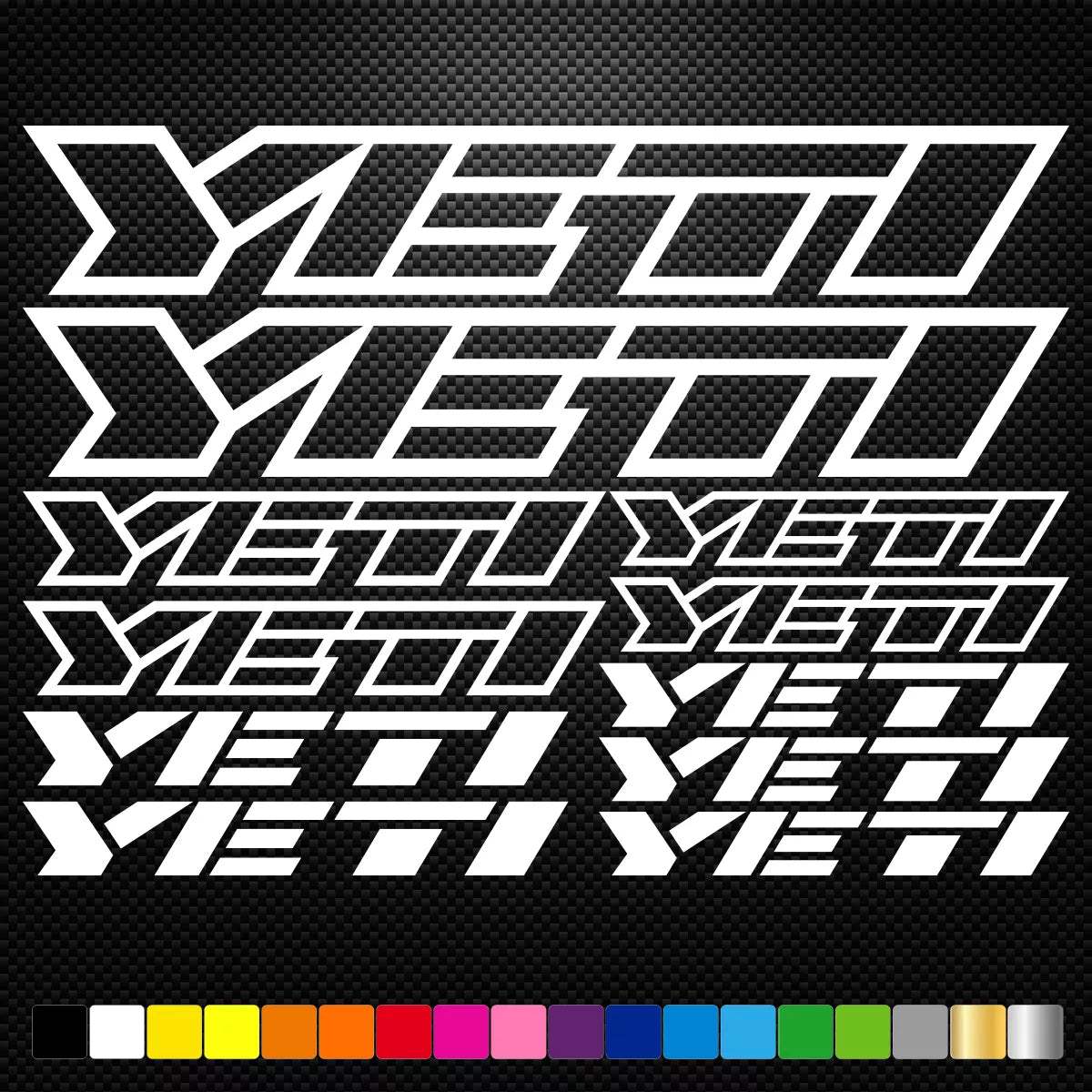 8A7685C1-ADA8-44D0-9B40-972A212EF768 - R&E Wraps and Graphics LTD - Yeti Frame Sticker kit - Yeti
