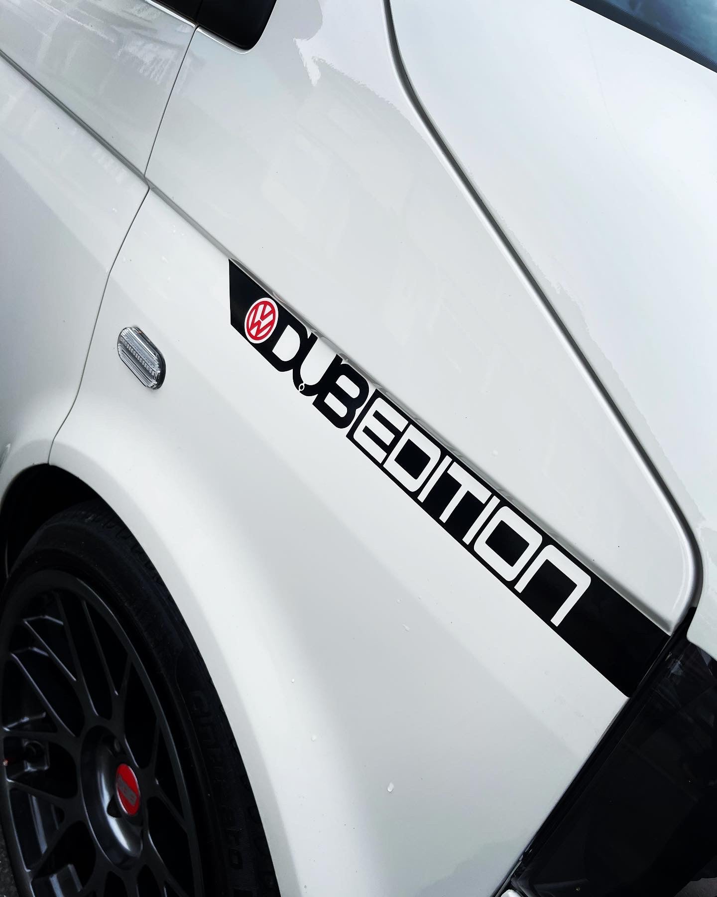 Volkswagen Dub Edition T5 Transporter Side Wing Decals