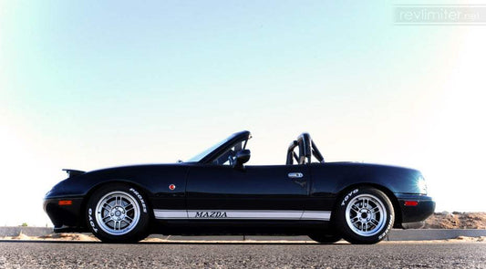 8ABDBDD9-60A8-42F2-AAA5-D279598E92F1 - R&E Wraps and Graphics LTD - Mazda MX-5 Side Stripes - Mazda, Mx5, side stripes