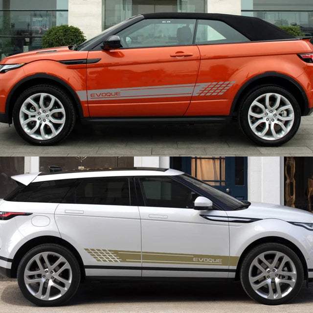 8DE13783-42CC-4847-AFD7-EEFE7307E2D4 - R&E Wraps and Graphics LTD - Range Rover Evoque Side Stripes