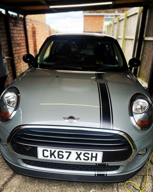 Mini Cooper Racing Stripes