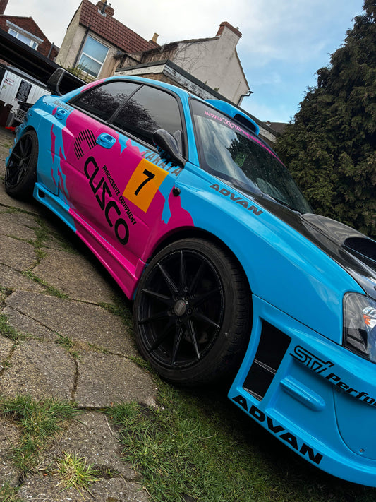 90932DEC-97F7-4B99-93F4-1246100FE404 - R&E Wraps and Graphics LTD - Subaru Impreza Cusco WRC Track Car Graphic Kit - graphic kits, impreza, Impreza WRX, motul, NGK, OZ RACING, Prodrive, SPARCO, STI, Subaru, Subaru graphic kit, Subaru Impreza Cusco GT300 WRC Track Car Graphic Kit, subaru kits, Subaru STI, WRX