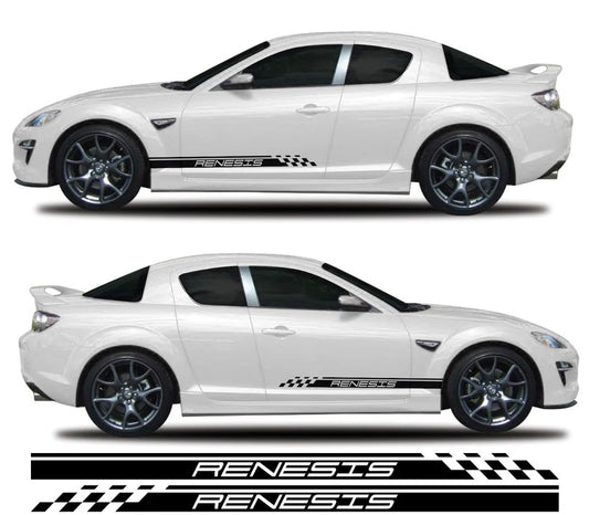 Mazda RX-8 Renesis Side Stripes