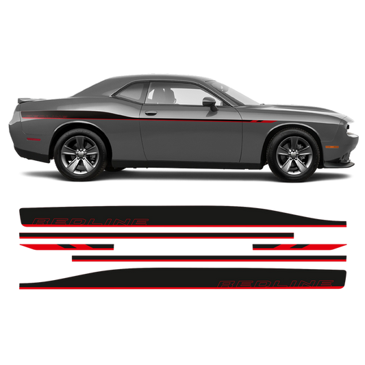 Dodge Challenger 2011-2020 Redline Side Stripes
