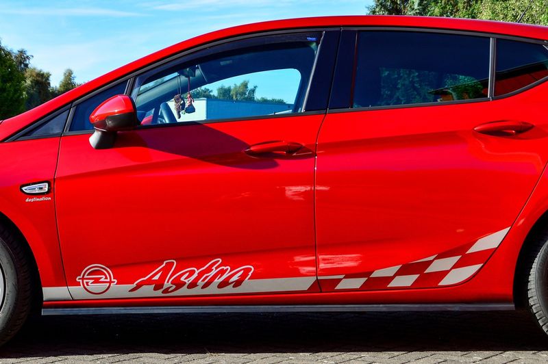 Vauxhall Astra Side Stripes