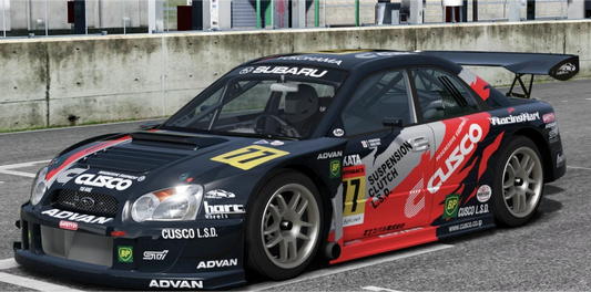 Subaru Impreza Cusco GT300 WRC Track Car Graphic Kit