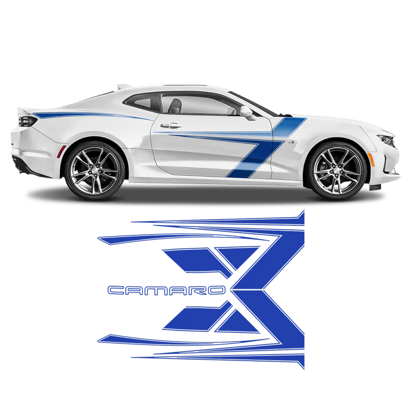 9C6A0A61-2C1E-4ADF-AE52-4FECAC3CF52E - R&E Wraps and Graphics LTD - Chevrolet Camaro Side Stripes - Camaro, Chevrolet, side stripes