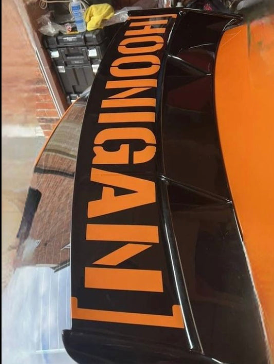 Ford focus ST/RS Hoonigan Spoiler Decal