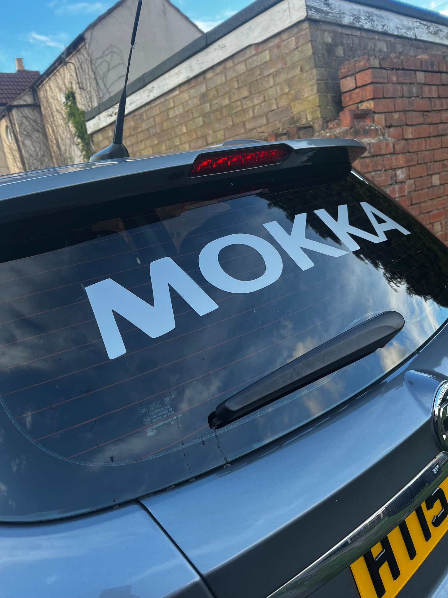 Vauxhall Mokka Rear Window Decaluxha