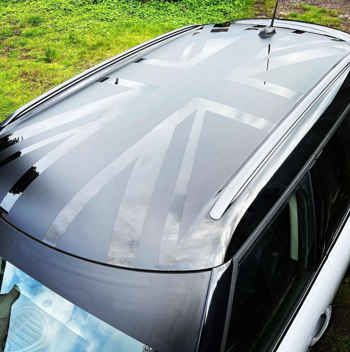 Mini Cooper Union Jack Roof Graphic