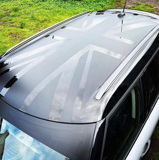 A4C5E21A-6682-4AA1-A9A0-DC7BDCB4B1DF - R&E Wraps and Graphics LTD - Mini Cooper Union Jack Roof Graphic - cooper, mini, Mini Cooper, roof flag, Union Jack