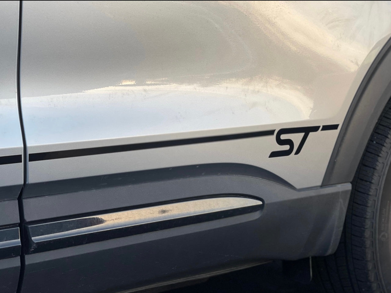 Ford Explorer ST Side Stripes