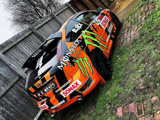 AC4EAC57-43D2-4D58-ACEA-D74C3B7AE56A - R&E Wraps and Graphics LTD - KPMF Sunset Orange Gloss Airelease - Kpmf, Vehicle wrap