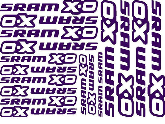 AD1B1BF9-A30E-4CF7-AAD8-5A8B5AEBA3BB - R&E Wraps and Graphics LTD - Sram XO Frame Sticker kit - Sram