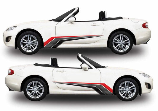 AF963698-B17C-44BC-AD4F-1698E096E646 - R&E Wraps and Graphics LTD - Mazda MX-5 Side Stripes - Mazda, Mx5, side stripes