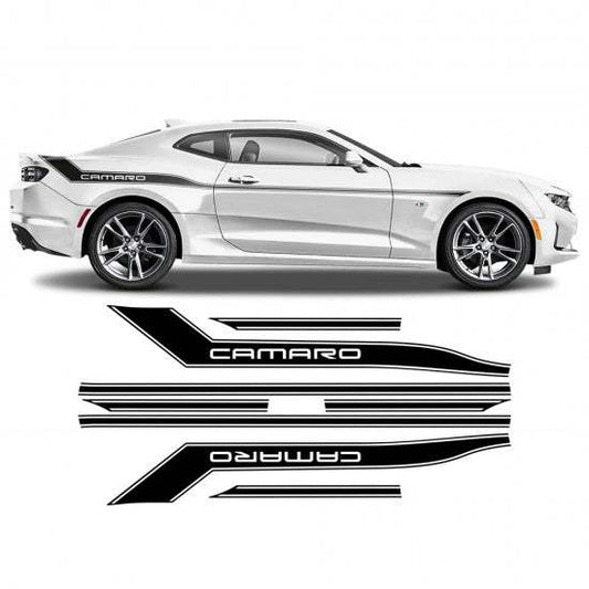 AFB8BD30-B8EF-4C23-8823-C88B7572908F - R&E Wraps and Graphics LTD - Chevrolet Camaro Side Stripes - Camaro, Chevrolet, side stripes