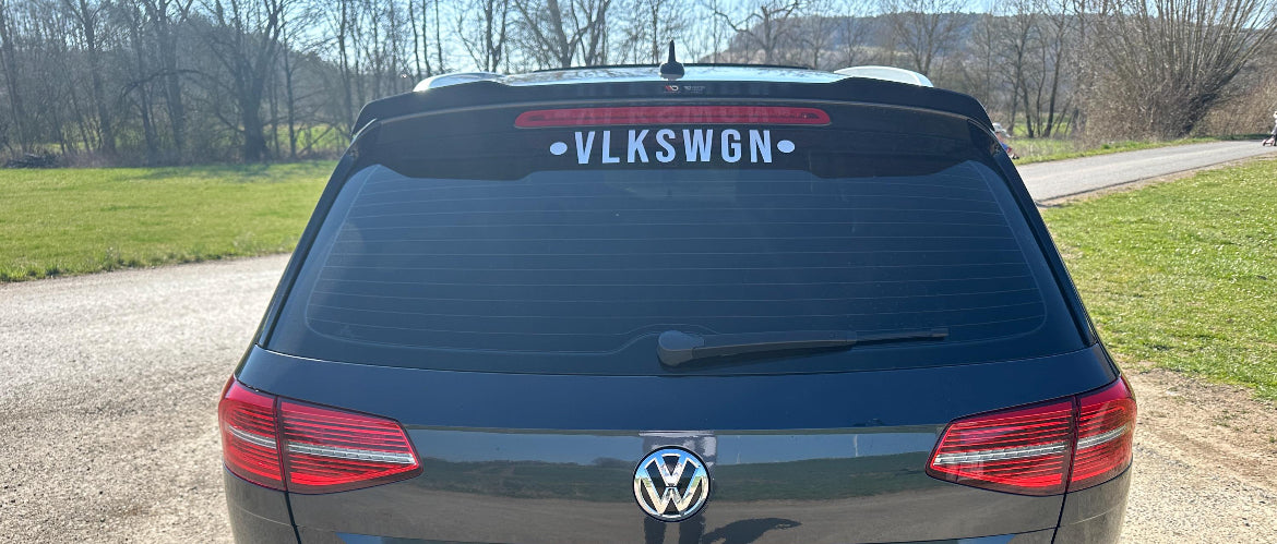 Volkswagen Window Sticker