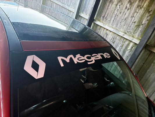 B46F0485-42AD-411A-A1AE-632FE4D6B455 - R&E Wraps and Graphics LTD - Renault Megane Sunstrip - Megane, Renault