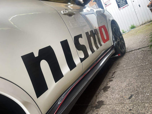 BDD31E58-B969-456D-B831-58C190B95160 - R&E Wraps and Graphics LTD - Nissan Juke Nismo RS Side Decals and Sunstrip - nissan, Nissan Juke